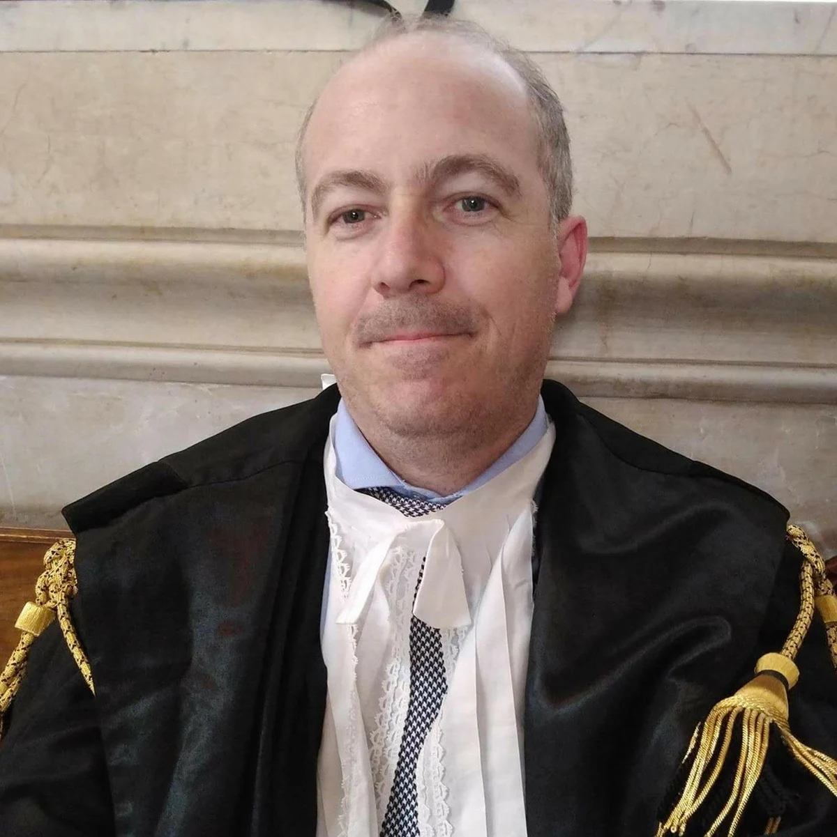 Marino Marini in toga